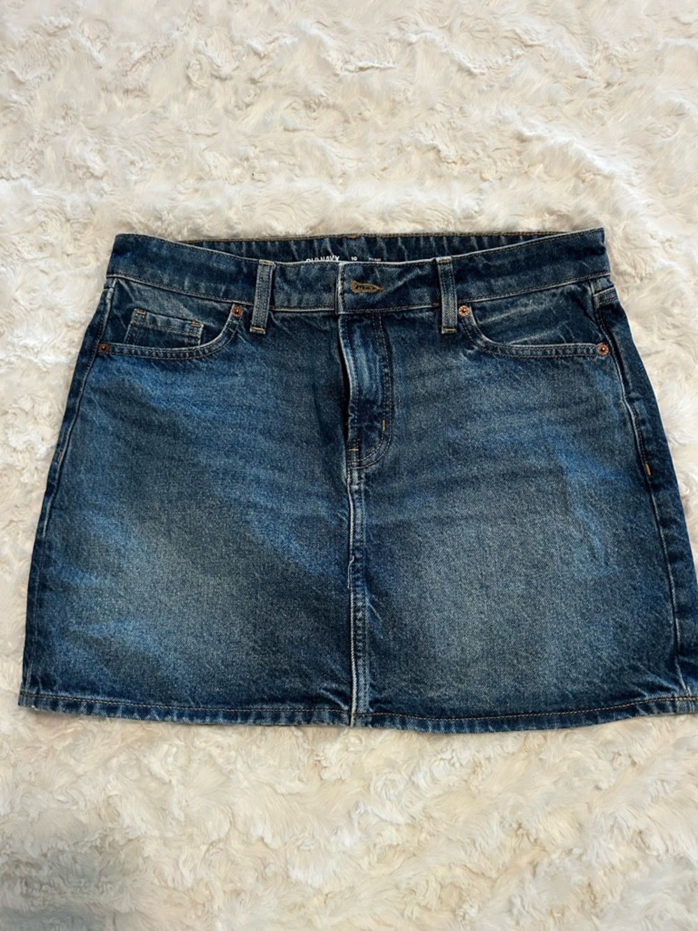 Old Navy Blue Denim Mini Skirt
